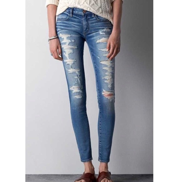 Aeo Super Stretch Midrise Jegging Ankle 